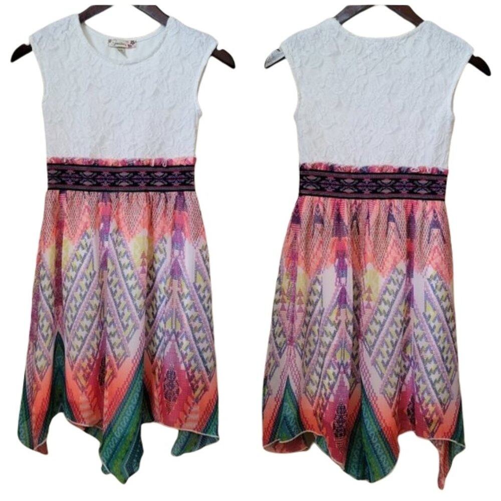 🌻 Speechless Sleeveless Handkerchief Dress